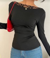 Свитерок с ажурной спиной  MSM-300A400