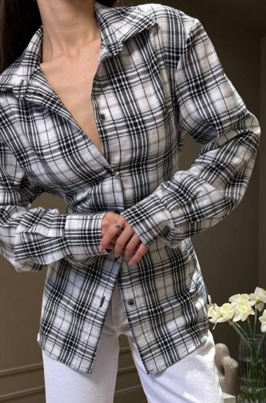 Рубашка женская приталенная  MSM-298A560