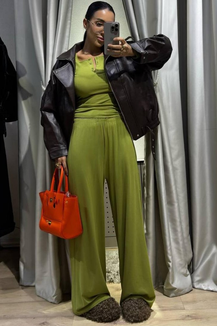 Костюм с широкими брюками  MSM-299A560