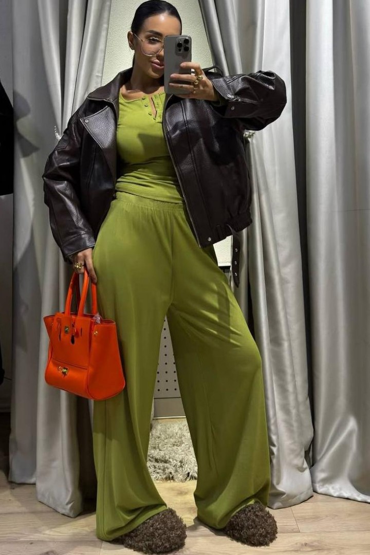 Костюм с широкими брюками  MSM-299A560