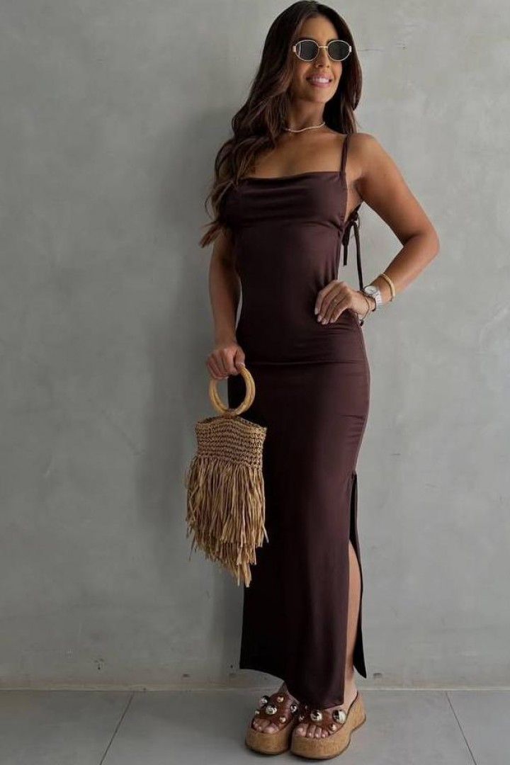 Довга сукня з відкритою спиною  JW-417A400 