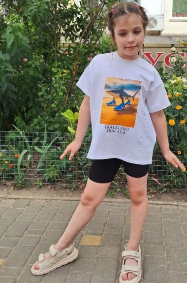 Футболка дитяча трендова MIL-903A320 