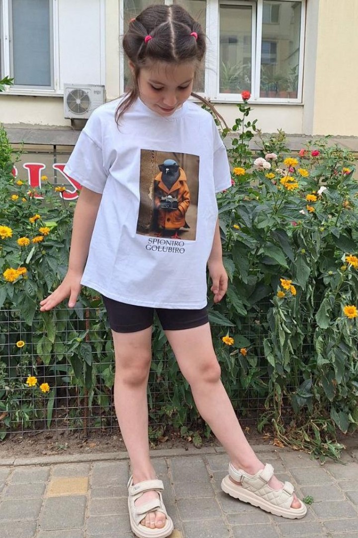 Футболка дитяча трендова MIL-903A320 