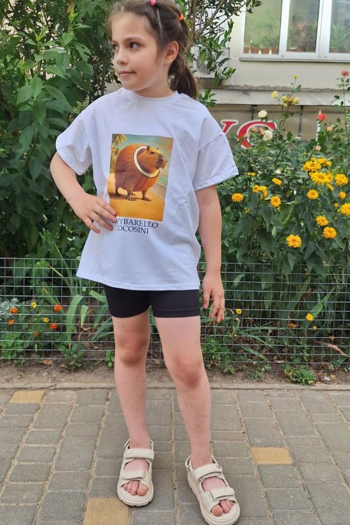 Футболка дитяча трендова MIL-903A320 