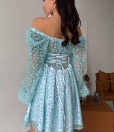 Ніжна сукня міні SOL-3041A1150 