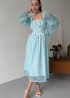 Ніжна сукня Максі  SOL-3042A1200