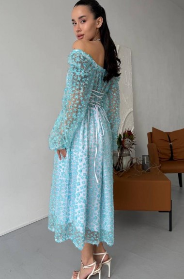 Нежное платье  Макси SOL-3042A1200