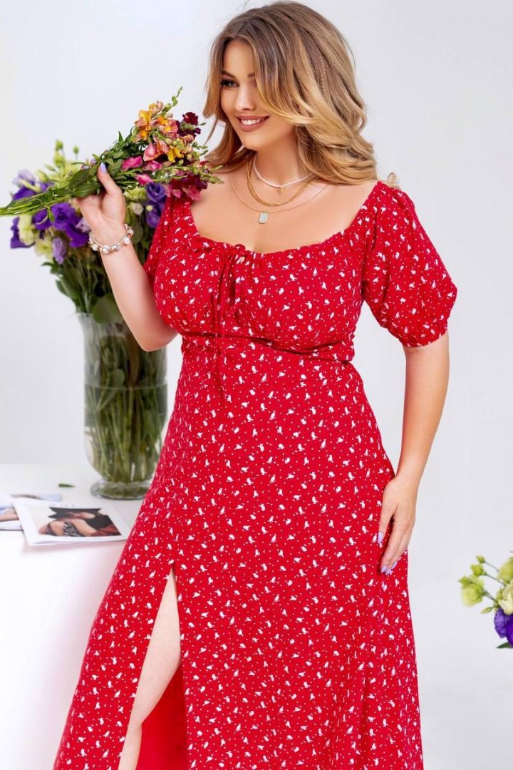 Сукня з розрізом SOL-2809A400  