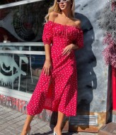 Сукня з розрізом SOL-2809A400  