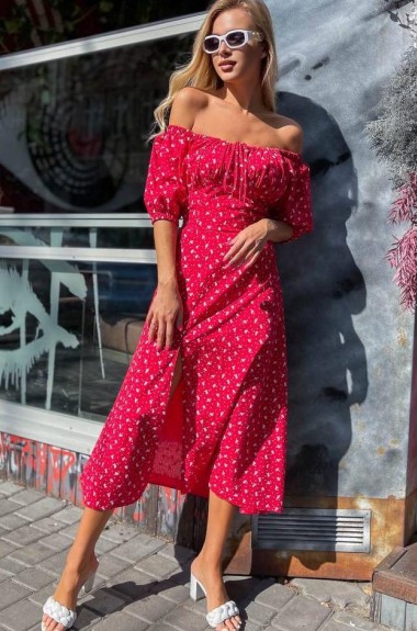 Сукня з розрізом SOL-2809A400  