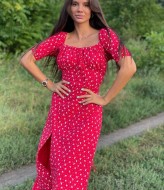 Сукня з розрізом SOL-2809A400  