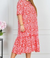 Платье с воланом  ST-515A500