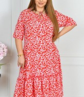 Платье с воланом  ST-515A500