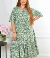 Платье с воланом  ST-515A500