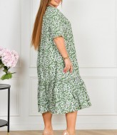 Платье с воланом  ST-515A500