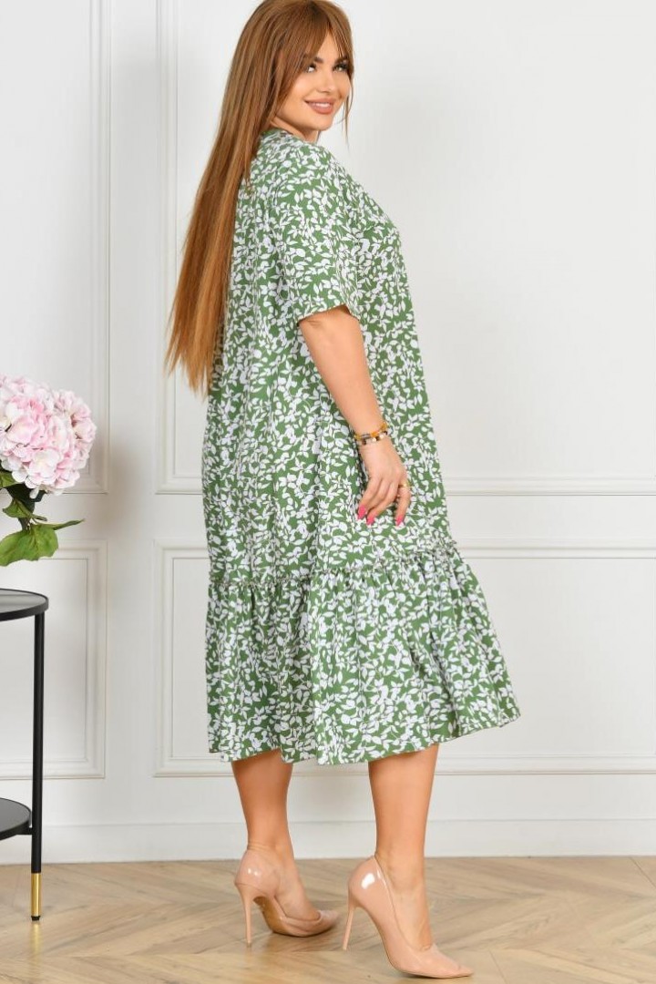 Платье с воланом  ST-515A500