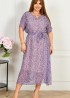 Платье шифоновое с поясом ST-514A570