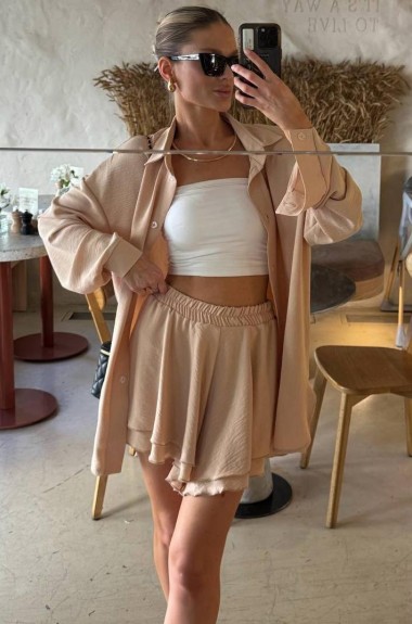 Костюм сорочка с шортами JK-1733A650 Костюм сорочка с шортами JK-1733A650