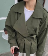 Тренч на подкладке  HOU-434A799