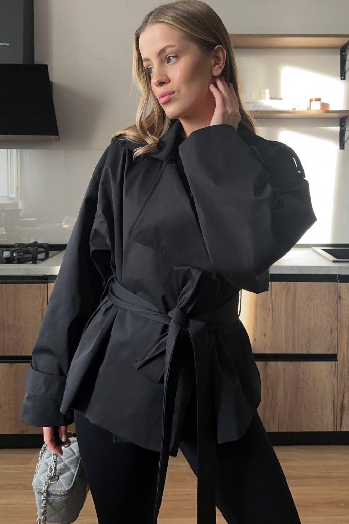 Тренч на подкладке  HOU-434A799