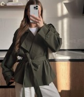 Тренч на подкладке  HOU-434A799