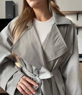 Тренч на подкладке  HOU-434A799