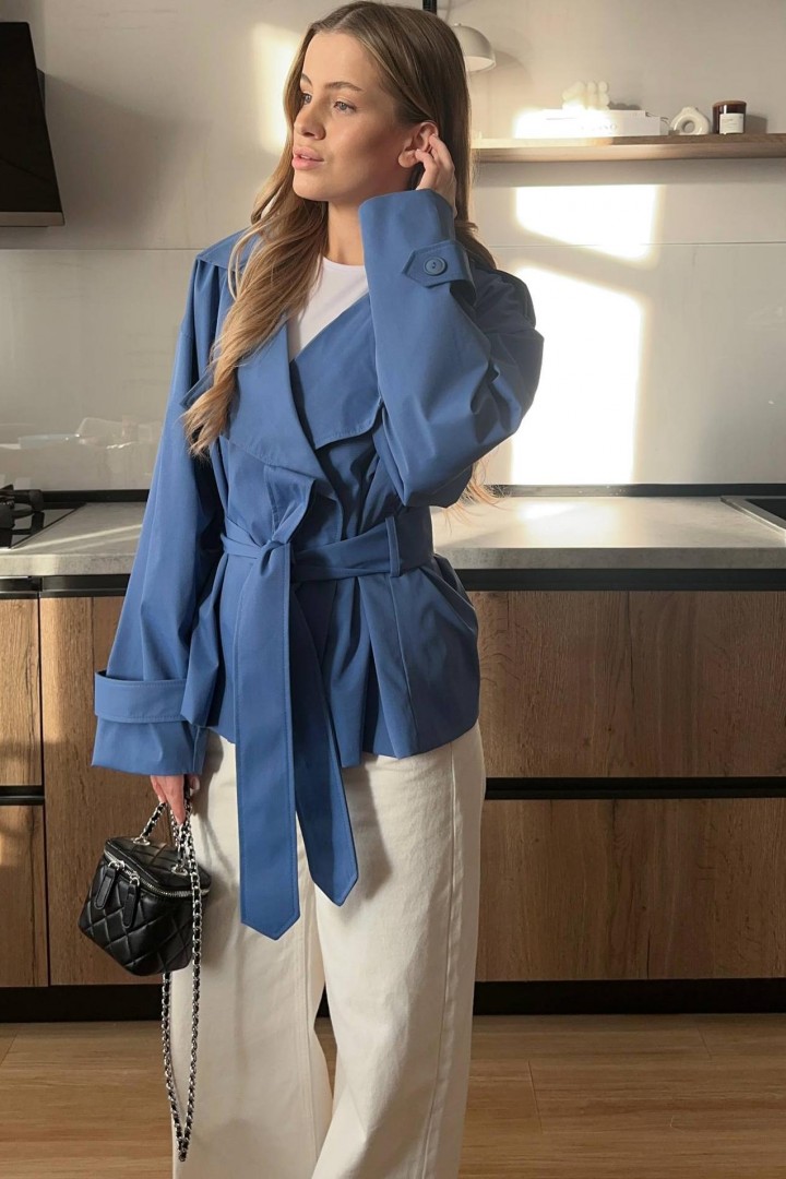 Тренч на подкладке  HOU-434A799