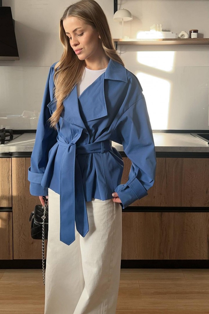 Тренч на подкладке  HOU-434A799