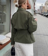 Тренч на подкладке  HOU-434A799