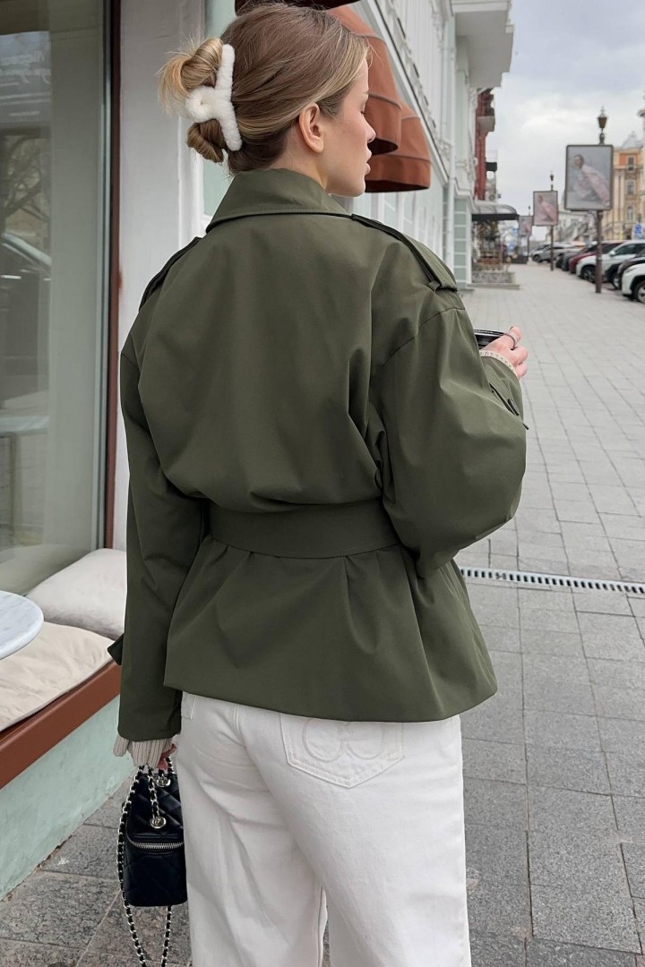 Тренч на подкладке  HOU-434A799