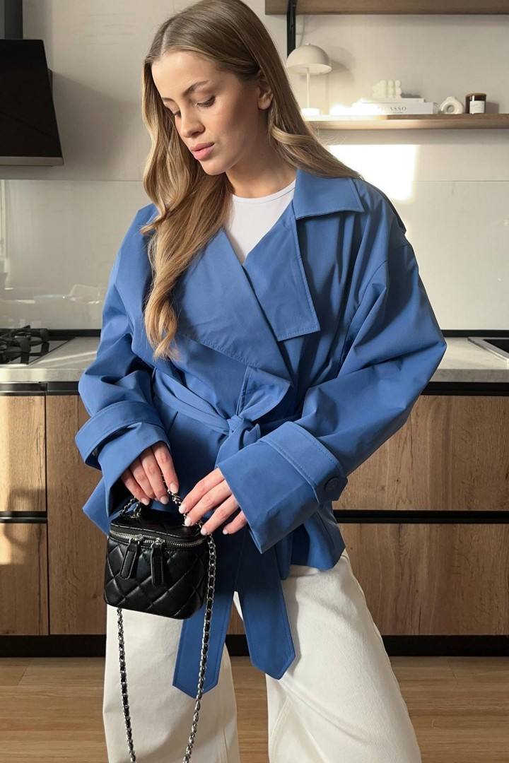 Тренч на подкладке  HOU-434A799