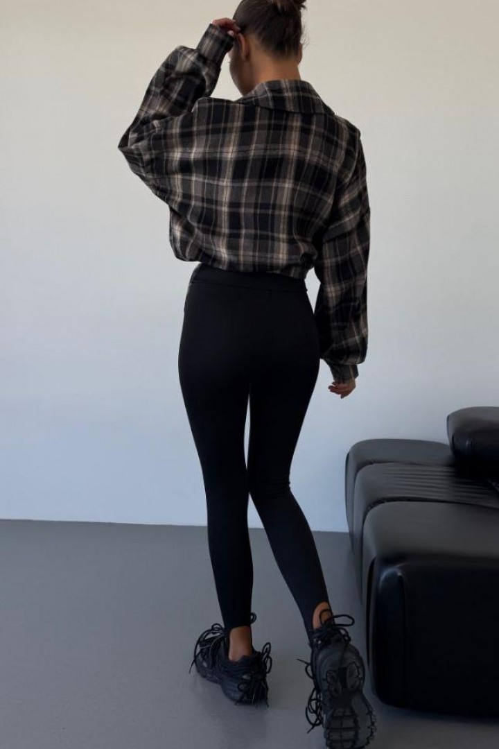 Трендовые лосины со штрибками COB-873.2A399