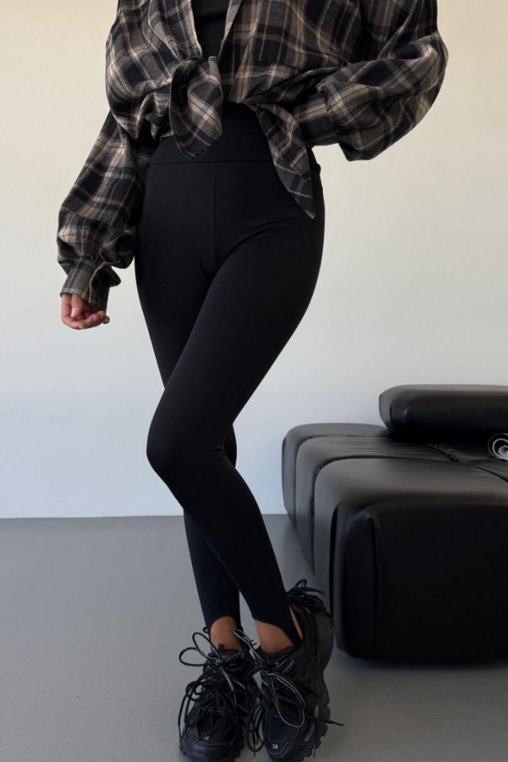 Трендовые лосины со штрибками COB-873.2A399