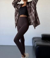 Трендовые лосины со штрибками COB-873.2A399