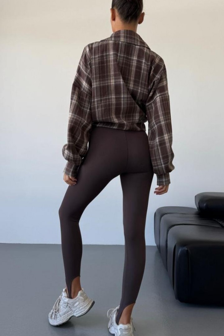 Трендовые лосины со штрибками COB-873.2A399