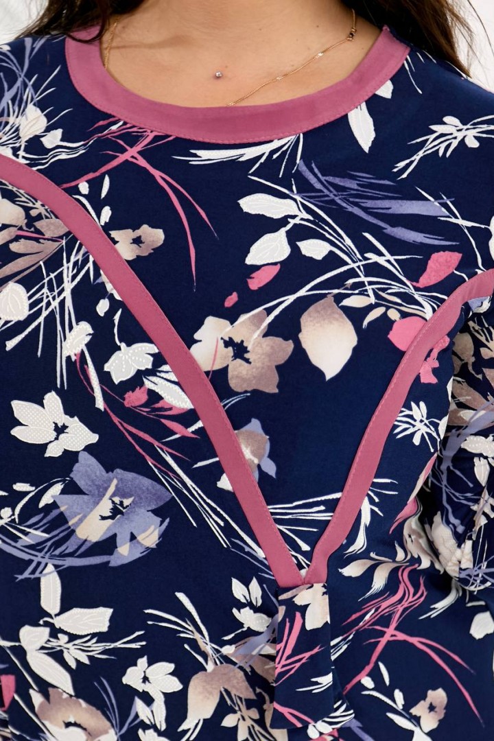 Стрейчевое платье AO-2608A570