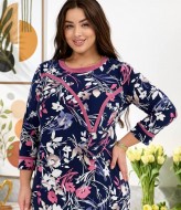 Стрейчевое платье AO-2608A570