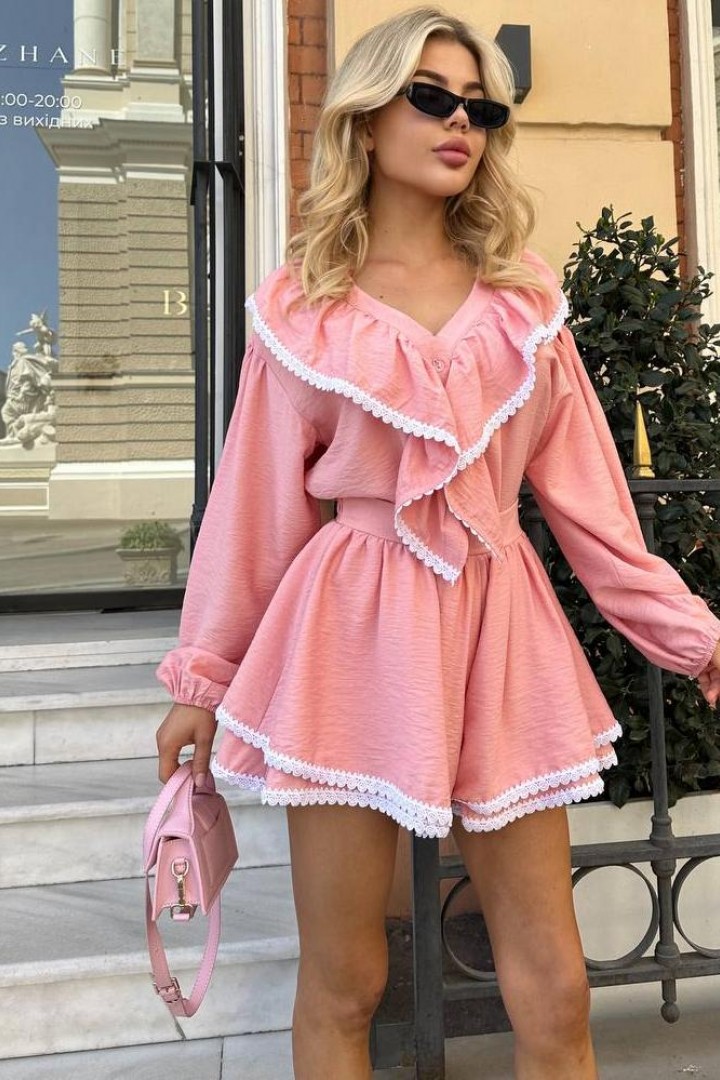 Костюм з оборками  MSM-247A650