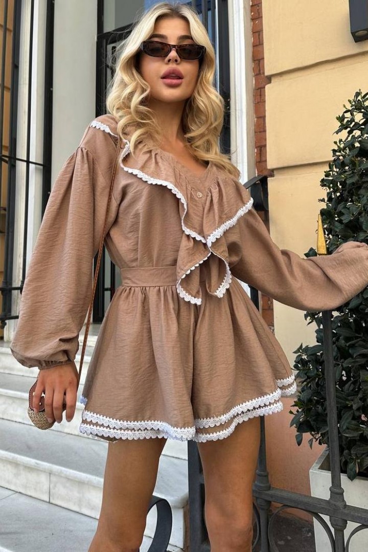 Костюм з оборками  MSM-247A650