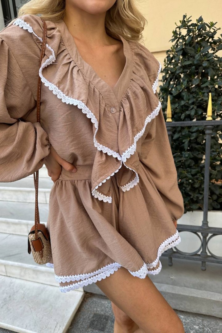 Костюм з оборками  MSM-247A650