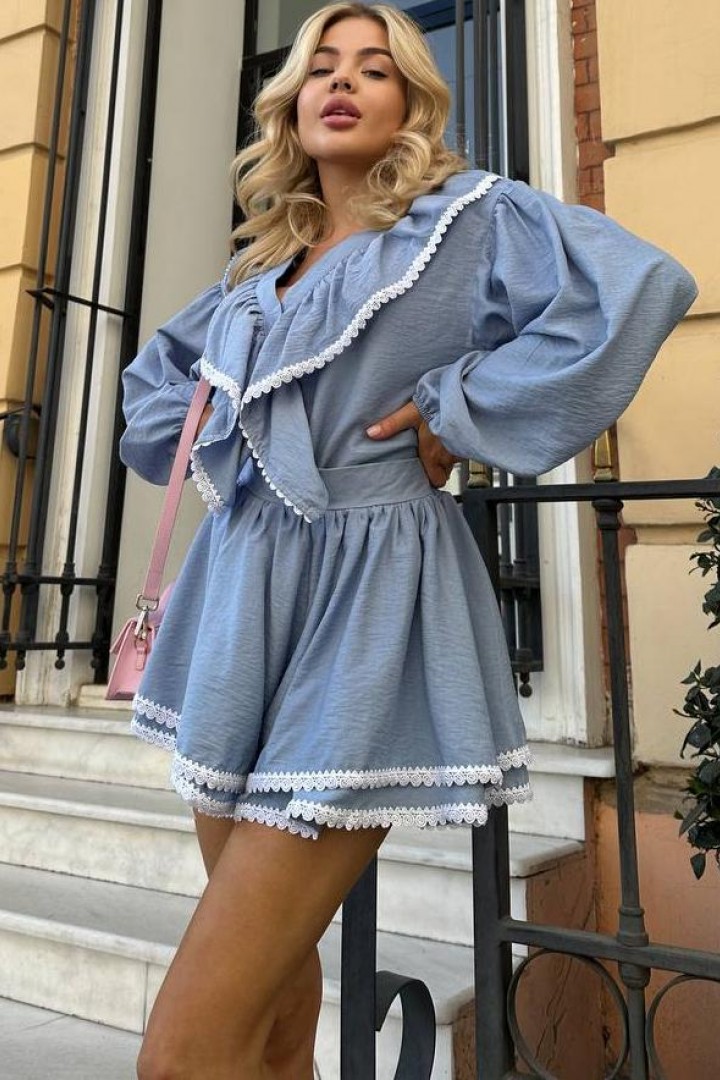 Костюм з оборками  MSM-247A650