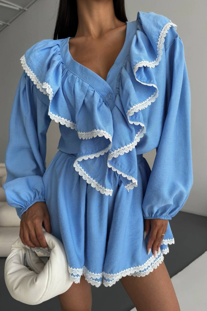 Костюм з оборками  MSM-247A650