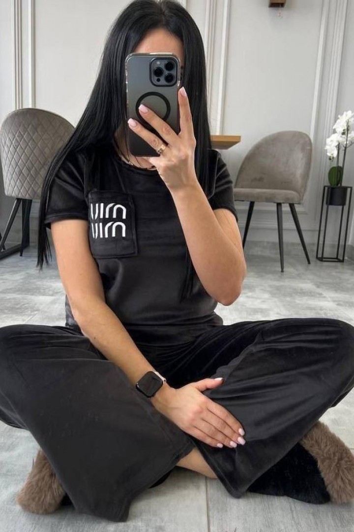 Велюровий костюм  JK-2037A499