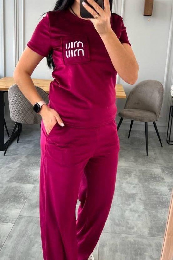 Велюровий костюм  JK-2037A499