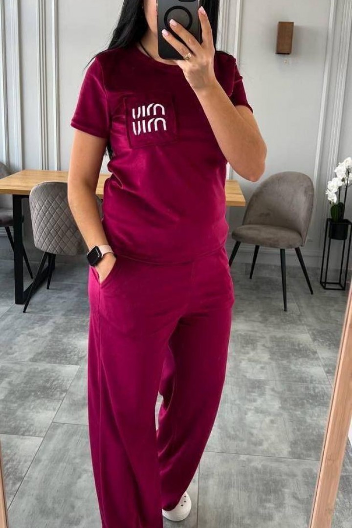 Велюровий костюм  JK-2037A499