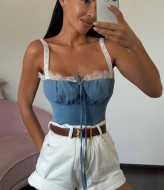 Джинсовый корсет JW-419A450