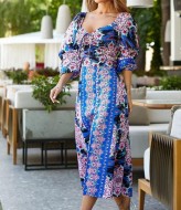 Сукня з розрізом  MB-3A520