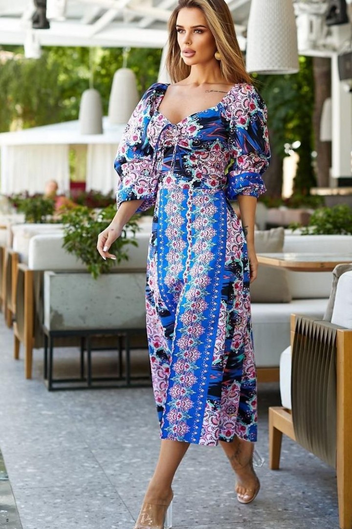 Сукня з розрізом  MB-3A520