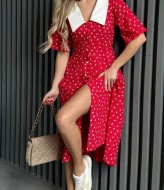 Сукня з комірцем SOL-2978A500 