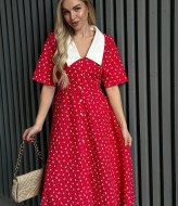 Сукня з комірцем SOL-2978A500 